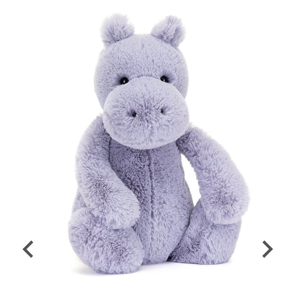 Jellycat bashful hippo authentic NWT